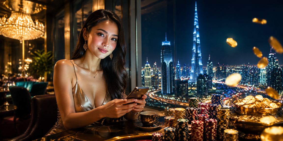 Pengguna mengakses platform ubet melalui telefon pintar di Kuala Lumpur