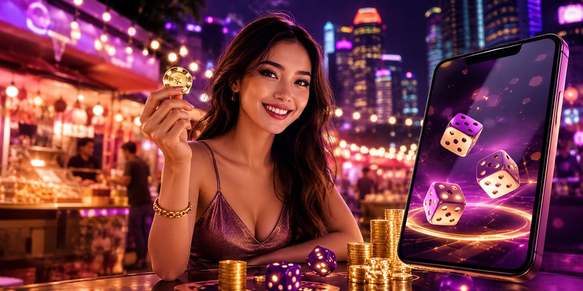 Pengguna Petaling Jaya memainkan permainan dadu dalam talian melalui platform ubet