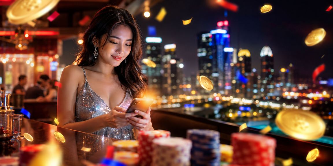 A Seremban user checks sports match odds on their mobile device